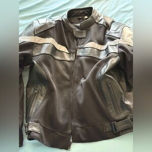 Etches Leder Futter jacket